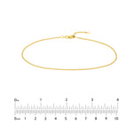 1.40mm Curb Chain Anklet