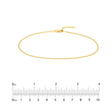 1.40mm Curb Chain Anklet