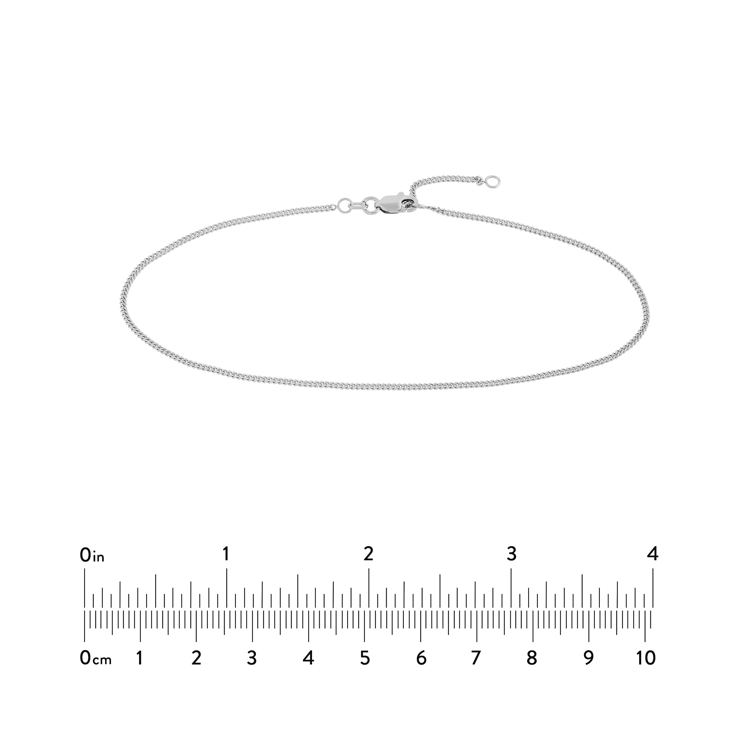 1.40mm Curb Chain Anklet