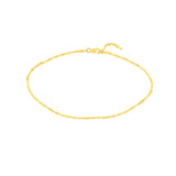 Singapore Chain Adjustable Anklet