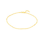 Singapore Chain Adjustable Anklet
