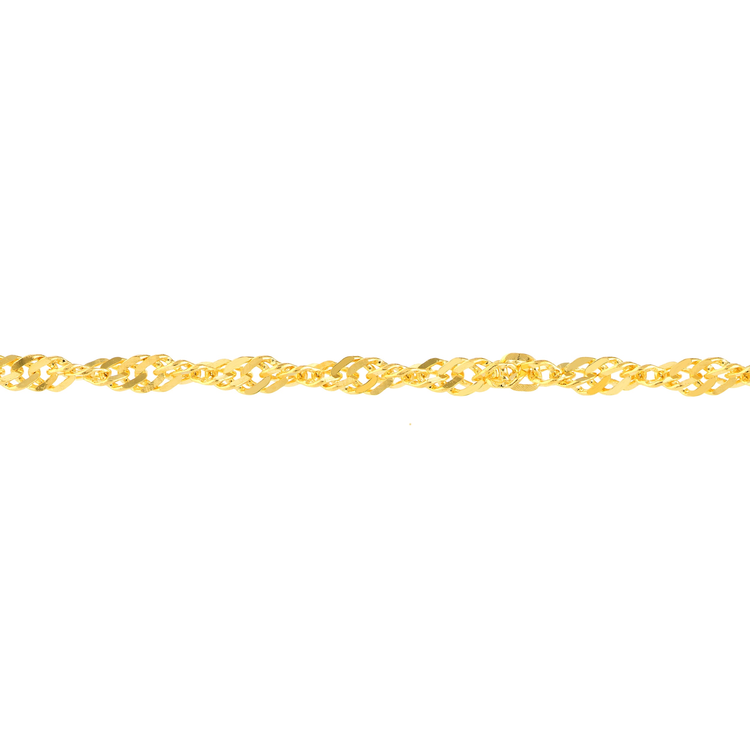 Singapore Chain Adjustable Anklet