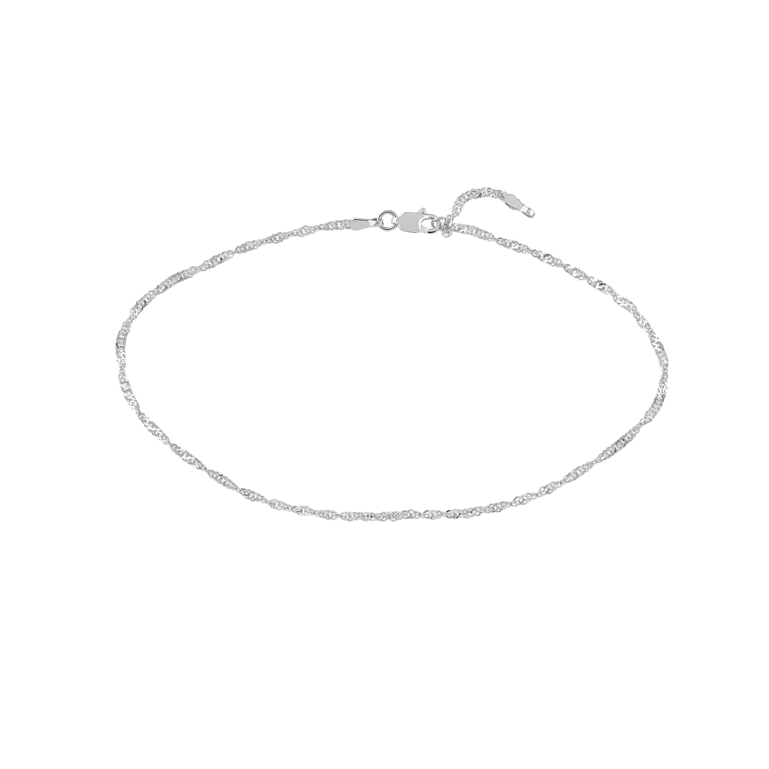 Singapore Chain Adjustable Anklet
