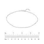 Singapore Chain Adjustable Anklet