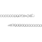 3.7mm Curb Chain with Lobster Lock