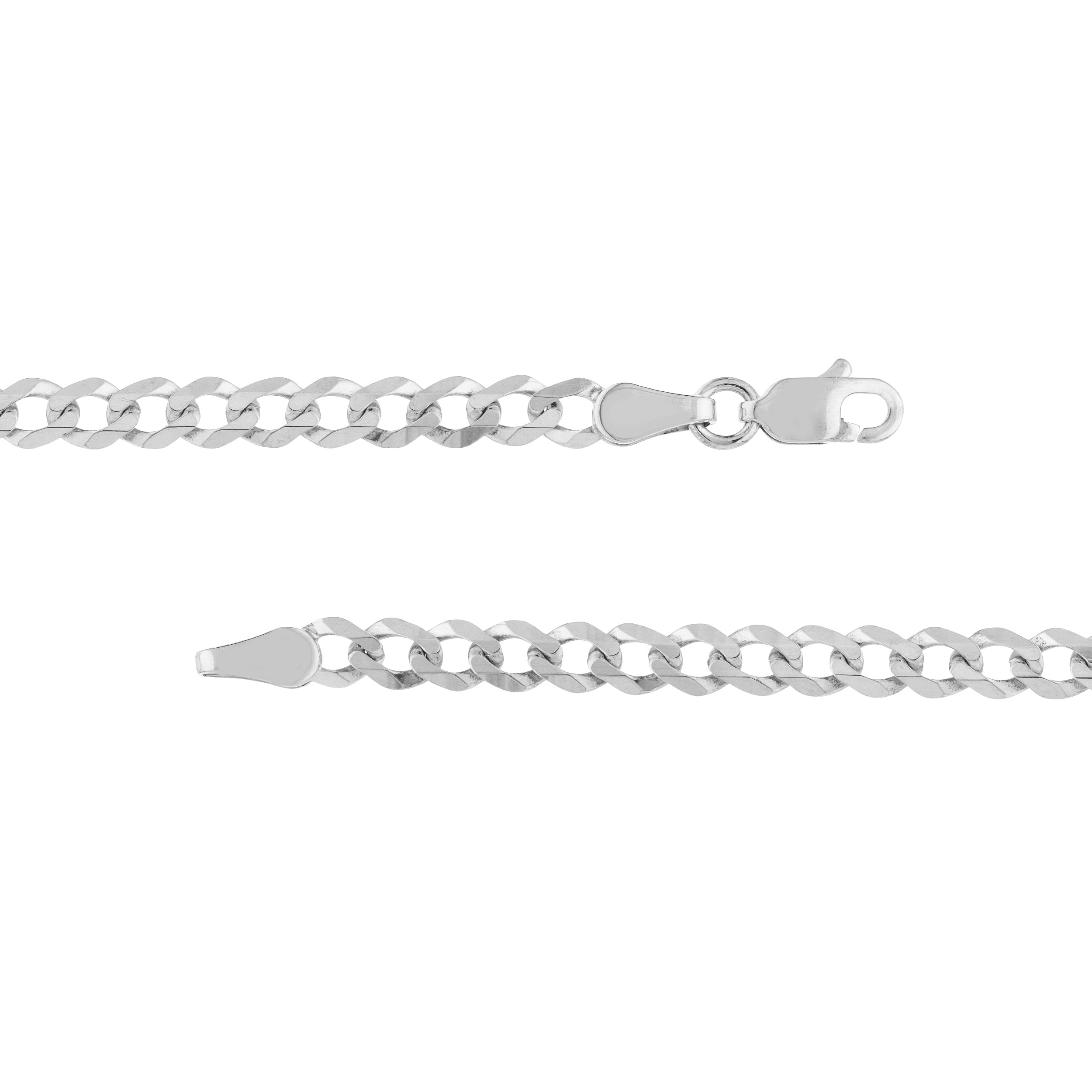 3.7mm Curb Chain with Lobster Lock
