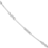 0.8mm Designer Twist Chain with Lobster Lock