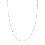 0.8mm Designer Twist Chain with Lobster Lock