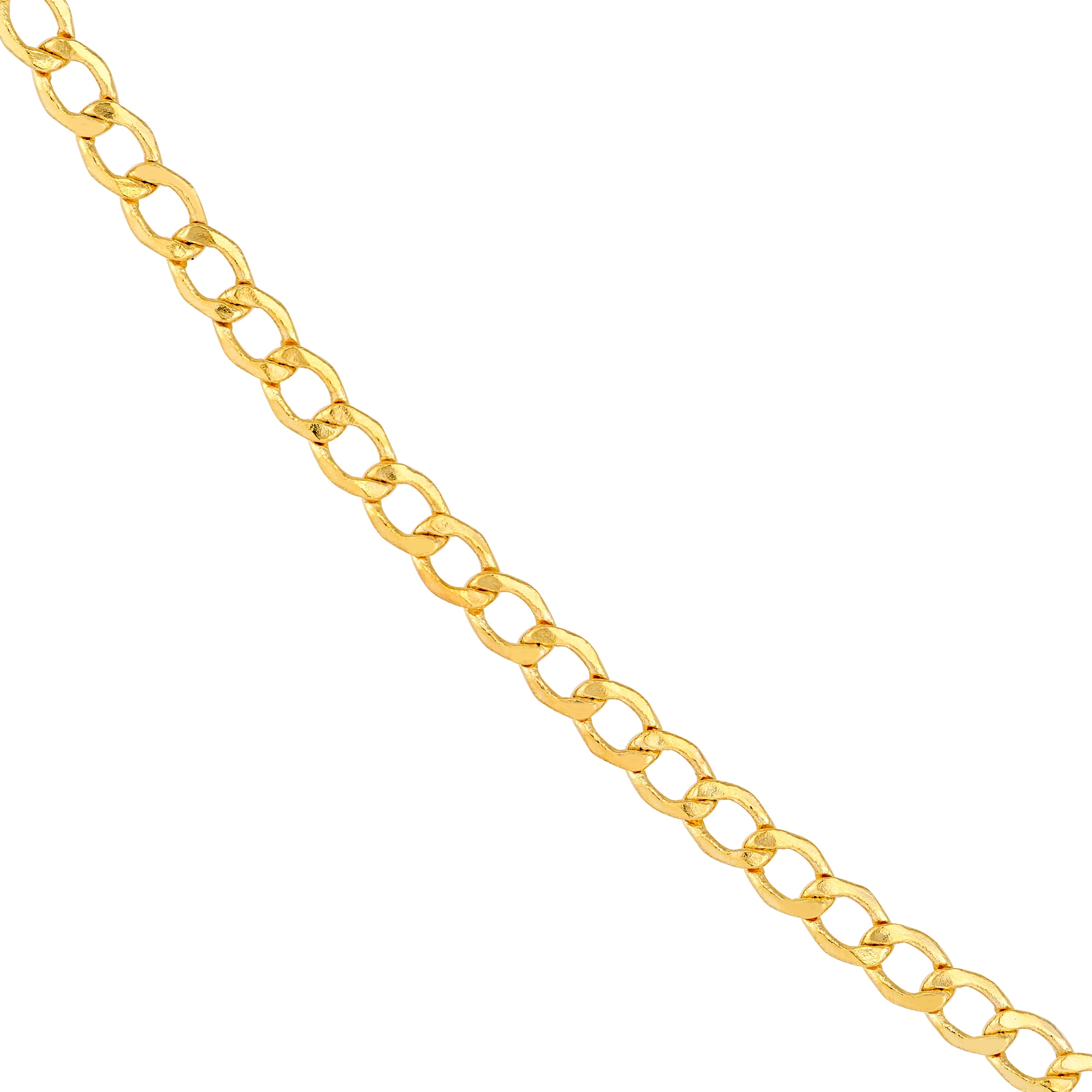 2.25mm Hollow Curb Chain