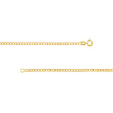 2.25mm Hollow Curb Chain