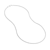 1.75mm Square Wheat Chain with Lobster Lock
