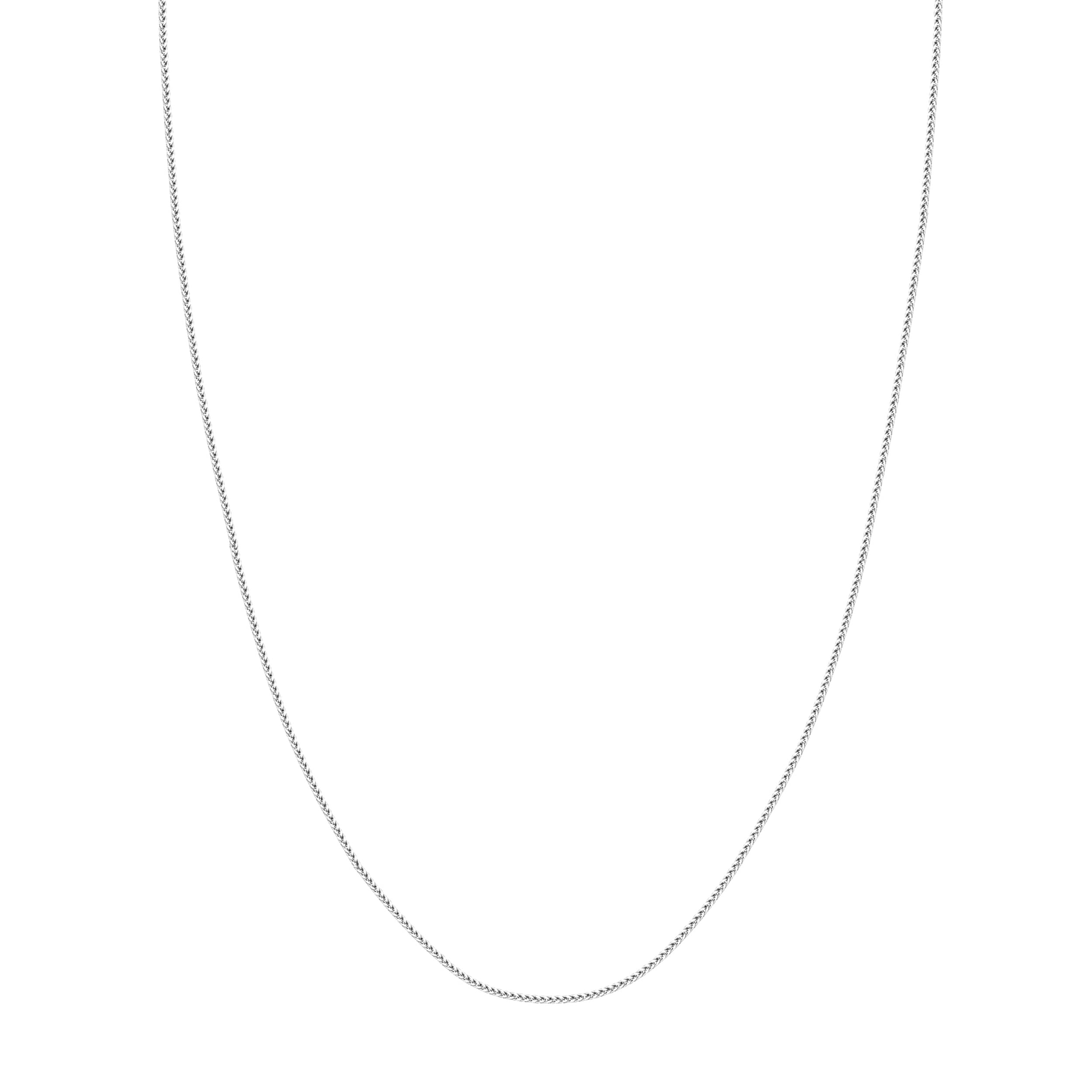 1.75mm Square Wheat Chain with Lobster Lock