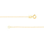 0.65mm Pendant Rope Chain with Spring Ring
