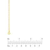 1.45mm Hammered Forzentina Chain