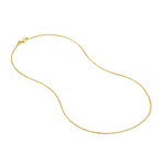 1mm Snake Chain with Lobster Lock