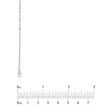 Sterling Silver 1.7mm Singapore Chain
