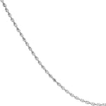 Sterling Silver 2.9mm Dorica Chain