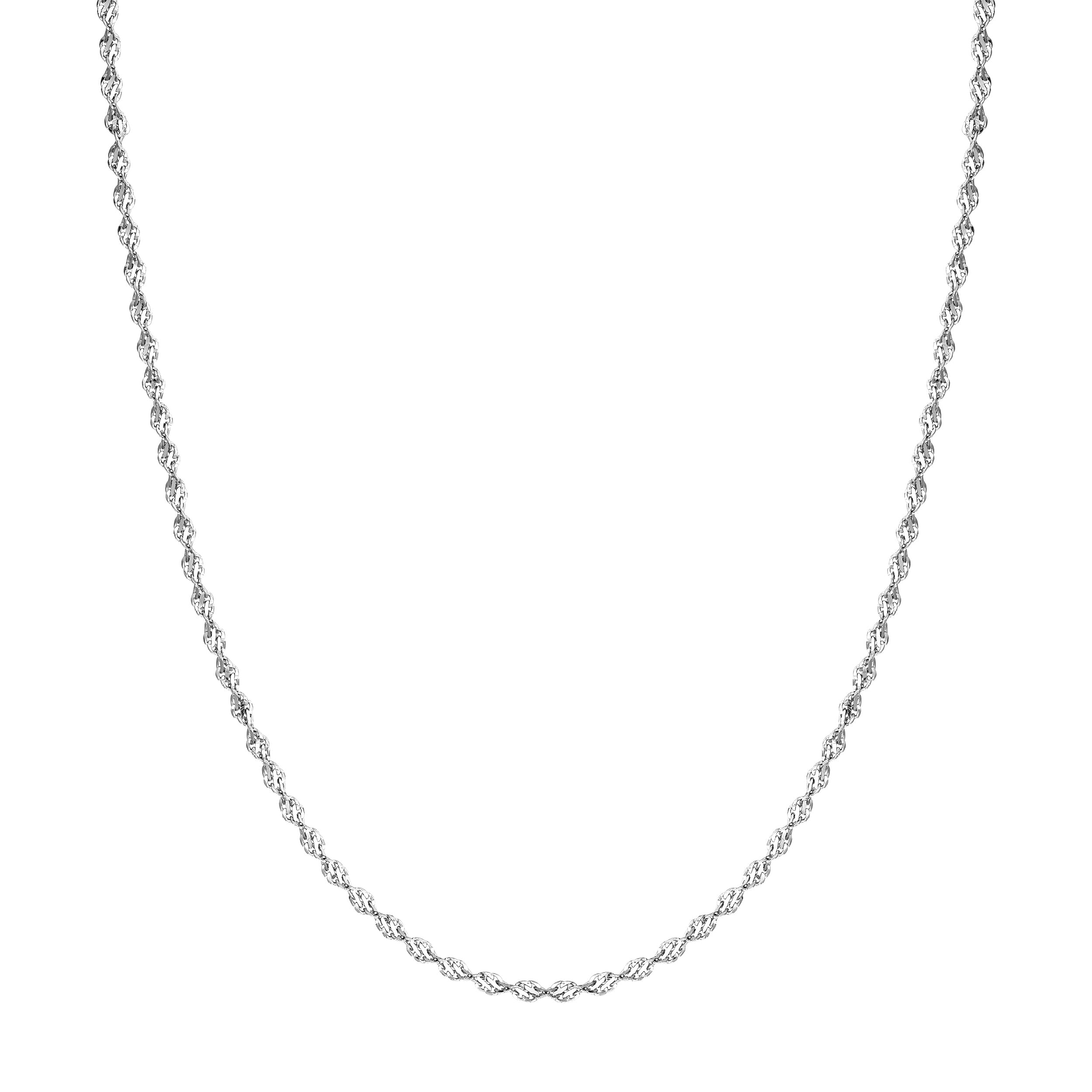 Sterling Silver 2.9mm Dorica Chain