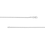 Sterling Silver 1.25mm Square Wheat Chain