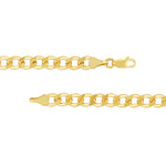 5.7mm Hollow Cuban Chain with Lobster Lock