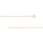 1.2mm Pendant Rope Chain with Spring Ring