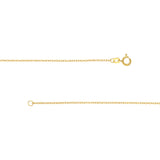 1.2mm Pendant Rope Chain with Spring Ring
