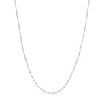 Sterling Silver 1.2mm Pendant Rope Chain