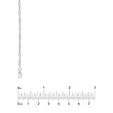 Sterling Silver 2.2mm Singapore Chain