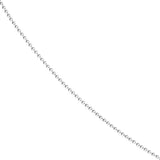 Sterling Silver 1mm Bead Chain