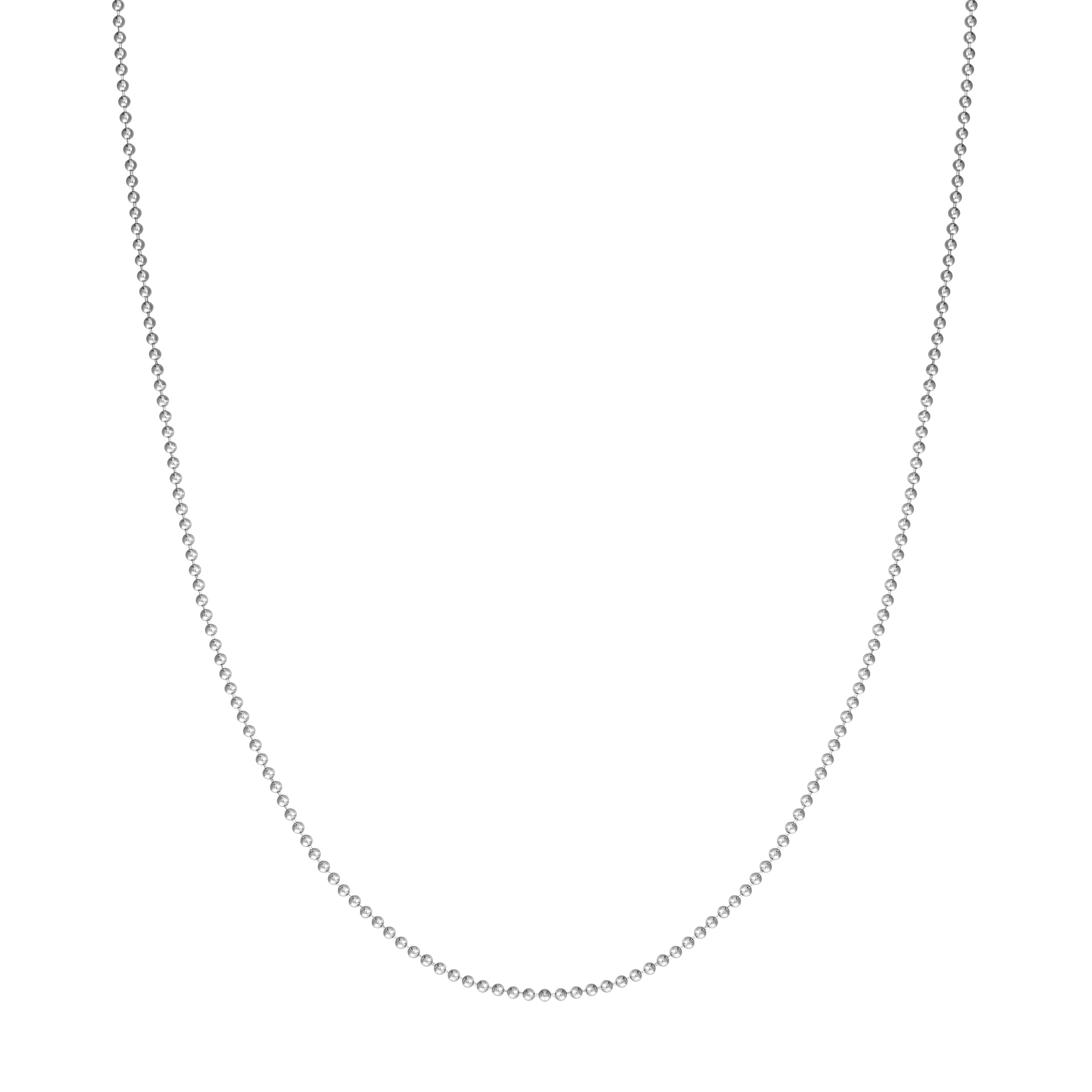 Sterling Silver 1.5mm Bead Chain
