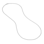 Sterling Silver 2mm Bead Chain