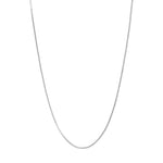 Sterling Silver 0.66mm Box Chain with Lobster Lock