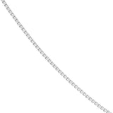 Sterling Silver 1.2mm Box Chain with Lobster Lock