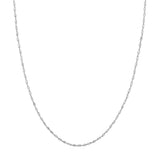Sterling Silver 2.1mm Dorica Chain with Lobster Lock