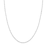 Sterling Silver 2.1mm Dorica Chain with Lobster Lock