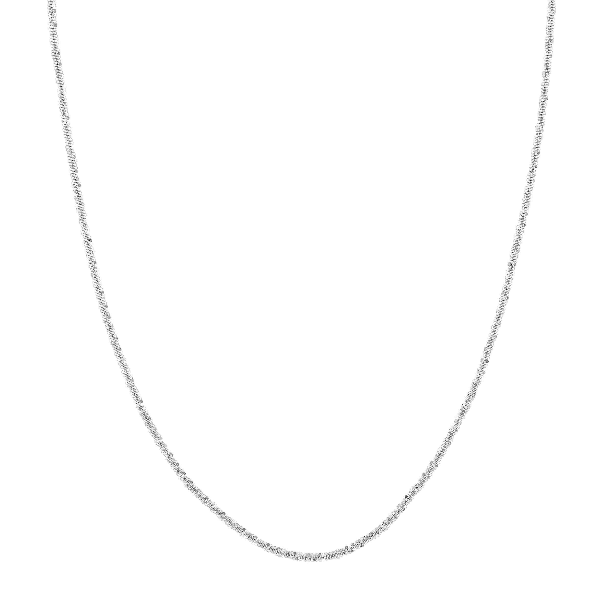 Sterling Silver 2.25mm Sparkle Chain with Lobster Lock