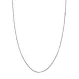 Sterling Silver 1.45mm Franco Chain with Lobster Lock