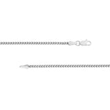 Sterling Silver 1.9mm Franco Chain with Lobster Lock