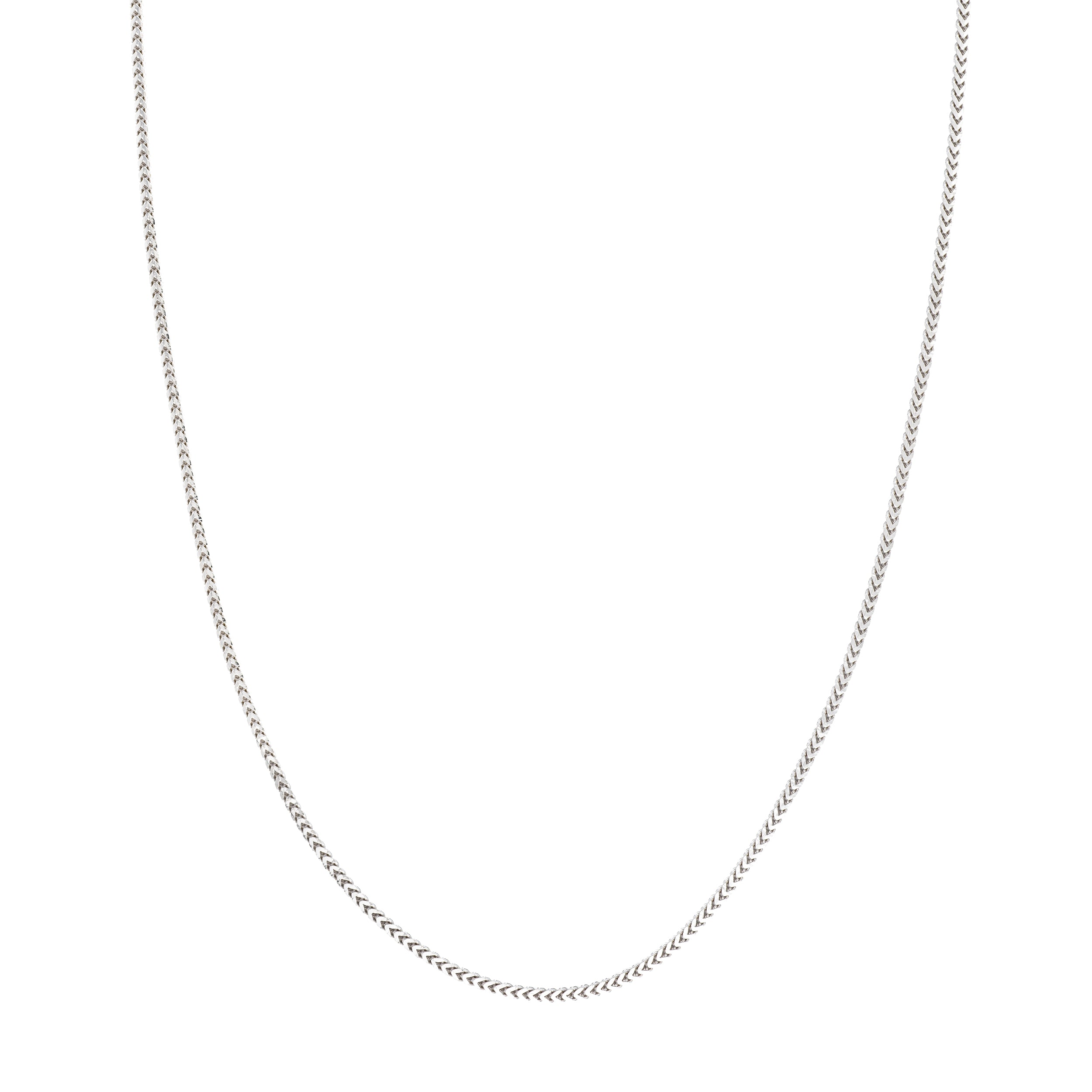 Sterling Silver 1.9mm Franco Chain with Lobster Lock