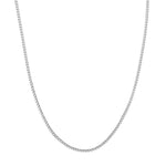 Sterling Silver 2.5mm Franco Chain with Lobster Lock