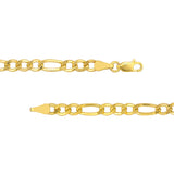 4.90mm Hollow Cuban Figaro Chain