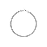 2 Row Hollow Wheat Chain Bracelet
