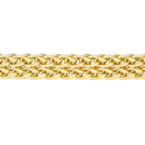 2 Row Hollow Wheat Chain Bracelet