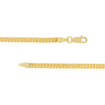 2 Row Hollow Wheat Chain Bracelet