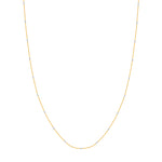 0.95mm Two-Tone Barrel Saturn Chain