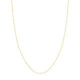 0.95mm Two-Tone Barrel Saturn Chain