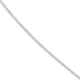 1.50mm Square Wheat Chain with Spring Ring