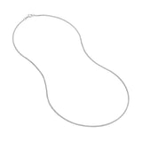 1.50mm Square Wheat Chain with Spring Ring