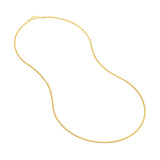 1.50mm Square Wheat Chain with Spring Ring