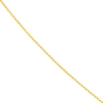 0.55mm Box Chain with Spring Ring and Q-Tag